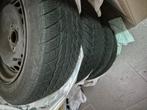 jantes aciers avec pneus hiver Aud A4, Enlèvement, Utilisé