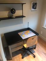 Bureautje + bureaustoel, Huis en Inrichting, Ophalen, Gebruikt, Bureau