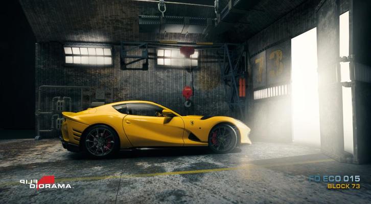 FLIPDIORAMA ECO 015 BLOCK 73 1:18 NIEUW KORTING MODUS, Hobby & Loisirs créatifs, Modélisme | Figurines & Dioramas, Neuf, Diorama