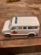Majorette Fourgon Ambulance Topstaat zeer zeldzaam, Enlèvement ou Envoi