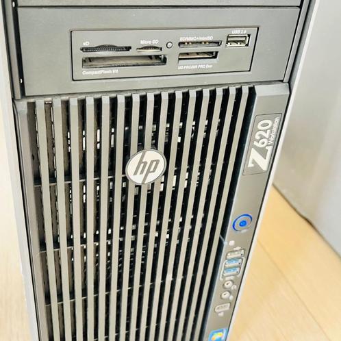 HP Workstation Z620, Computers en Software, Desktop Pc's, SSD, 32 GB, Ophalen