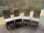Vier stoelen met kussens 50€, Comme neuf, Enlèvement ou Envoi