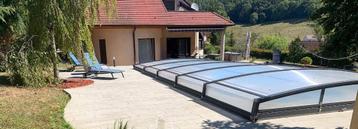 Abri piscine sur mesure télescopique beschikbaar voor biedingen