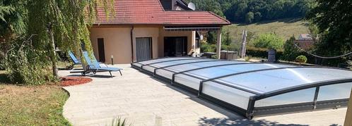 Abri piscine sur mesure télescopique, Tuin en Terras, Zwembad-toebehoren, Nieuw, Afdekzeil, Ophalen of Verzenden