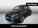 Abarth 500e Turismo Full Option, Auto's, 4 zetels, Parkeersensor, Zwart, Zwart