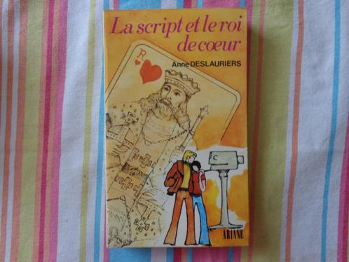 Anne Deslauriers  La script et le roi de coeur, Boeken, Taal | Frans, Gelezen, Fictie, Ophalen of Verzenden