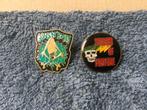 3). 2.  Pins. Guns And Roses, Collections, Broches, Pins & Badges, Envoi