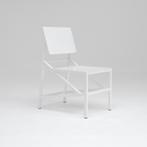 Walk the Line - Aluminium stoel - Deevie Vermetten, Huis en Inrichting, Stoelen, Ophalen, Wit, Nieuw, Metaal