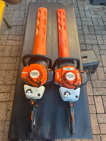 STIHL Heggenschaar 2x (hs 82t en hs 81r) beschikbaar voor biedingen