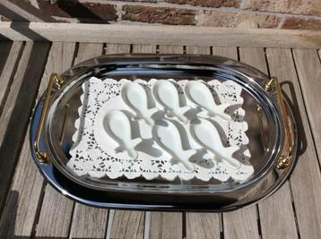 AMUSE LEPELS IN HOTEL PORSLEIN NIEUW, Ophalen of Verzenden, Nieuw, Porselein