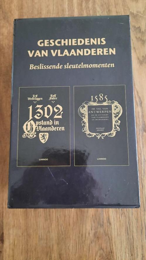 Geschiedenis van Vlaanderen - Beslissende sleutelmomenten, Boeken, Geschiedenis | Nationaal, Gelezen, Ophalen of Verzenden