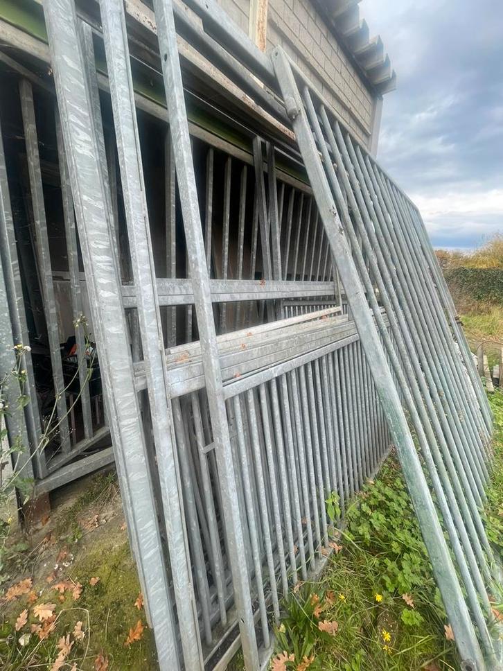 6 Stalwanden 3 voor wanden apart te koop, Dieren en Toebehoren, Stalling en Weidegang, Stalling