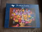 Bluebird puzzel 1000 stuks - Huisbloemen, Ophalen of Verzenden, 500 t/m 1500 stukjes, Gebruikt, Legpuzzel