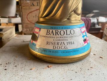 Barolo, fles uit 1984 voor Mondial  beschikbaar voor biedingen