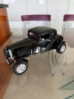 FORD Window coupe HOT ROD zwart 1/18 zonder doos, Ophalen of Verzenden, Zo goed als nieuw, Auto, Motormax