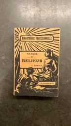 Manuel de reliure de livres anciens1927J. Lemale - 61 Illus., Antiquités & Art, Enlèvement ou Envoi