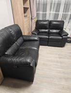 Canapé en cuir avec 4 fois  relax, Maison & Meubles, Cuir