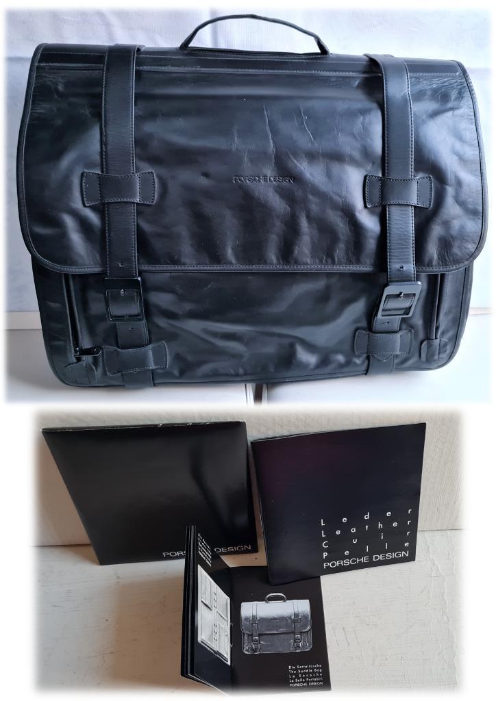 Porsche Design 'The Saddle Bag' Vintage - As new, Handtassen en Accessoires, Tassen | Schoudertassen, Zo goed als nieuw, Overige merken