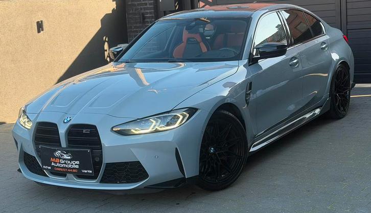 BMW M3 Competition/Harman Kardon/Carbon/Head Up, Auto's, BMW, Bedrijf, 360° camera, ABS, Achteruitrijcamera, Adaptieve lichten