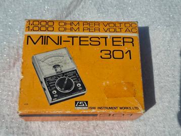 Vintage Multi meter ISI Mini tester 301 beschikbaar voor biedingen