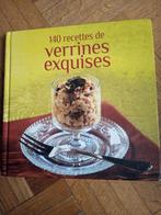 Livre 140 recettes de verrines exquises, Livres, Livres de cuisine, Enlèvement ou Envoi