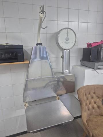 Bizerba RVS Weegschaal voor slagerij  beschikbaar voor biedingen