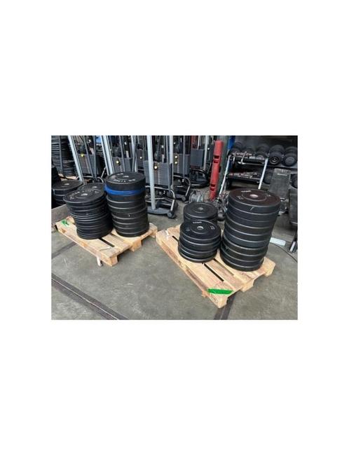 Diverse Schijven | Platen | Olympische Schijven | Bumper Pla, Sport en Fitness, Fitnessmaterialen, Gebruikt, Halterschijven, Armen