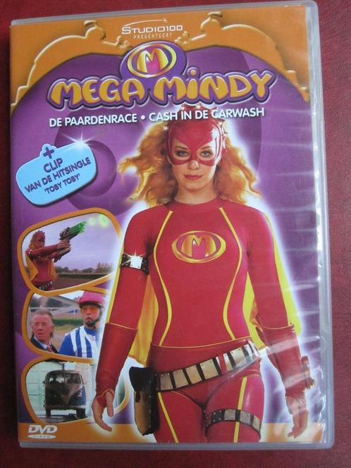 Mega Mindy De paardenrace - Cash in de carwash, Cd's en Dvd's, Dvd's | Kinderen en Jeugd, Zo goed als nieuw, Tv fictie, Avontuur