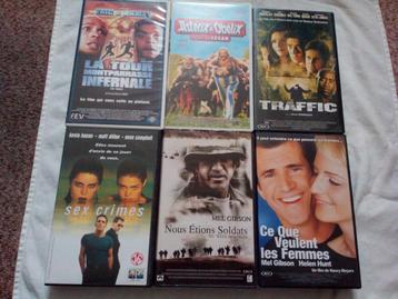 Lot de 6 VHS beschikbaar voor biedingen