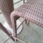 Tuinset, Tuin en Terras, Ophalen, 4 zitplaatsen, Gebruikt, Rotan