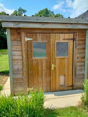 geïmpregneerd  tuinhuis in hout beschikbaar voor biedingen
