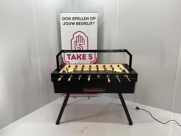Nieuwe tafelvoetbal / voetbaltafel Tom en Rudi Metal Zwart beschikbaar voor biedingen