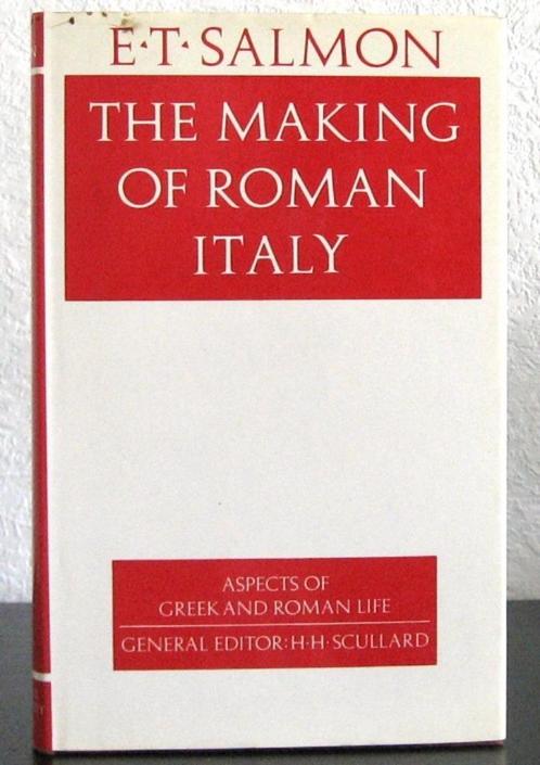 The Making of Roman Italy HC Salmon Romeinse Rijk, Livres, Histoire mondiale, Enlèvement ou Envoi