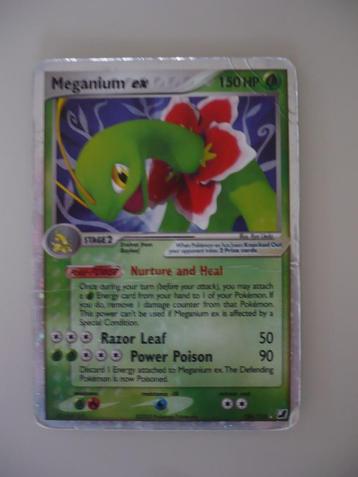 zeldzame pokémon kaart Meganium ex 150 HP beschikbaar voor biedingen