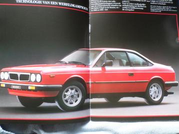 Lancia Beta Coupe Brochure beschikbaar voor biedingen