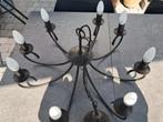 Lustre avec 8 ampoules led, Huis en Inrichting, Ophalen, Gebruikt, Metaal