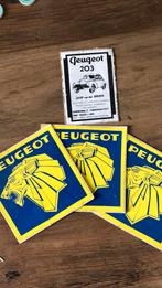 Peugeot stickers (vintage/retro), Verzamelen, Nieuw, Auto of Motor, Verzenden