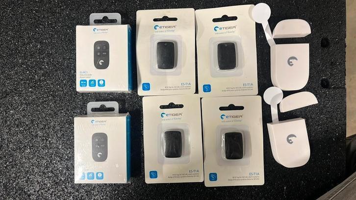 NIEUWE ETIGER alarm onderdelen ES-T1A & ES-RC1 & ES -D3C, Doe-het-zelf en Bouw, Alarmsystemen, Nieuw, Detector, Sensor of Melder