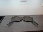 Set van 2 crêpemakers met antiaanbaklaag, Ophalen of Verzenden