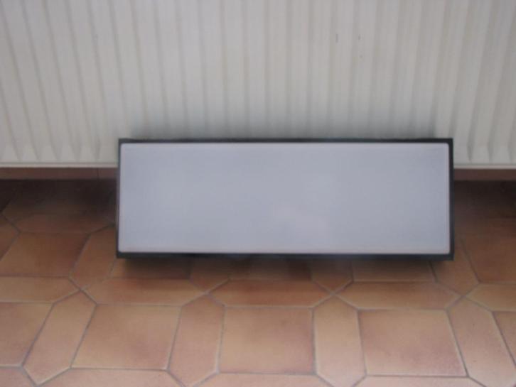 Plafonnier 2 tubes néon, Huis en Inrichting, Lampen | Plafondlampen, Gebruikt, Metaal, Ophalen