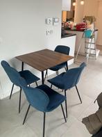 Tafel met 4 x stoelen, Huis en Inrichting, Tafels | Eettafels, Ophalen