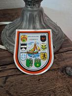 sticker  belgische zeekust knokke de haan heist de panne ..., Ophalen of Verzenden, Nieuw