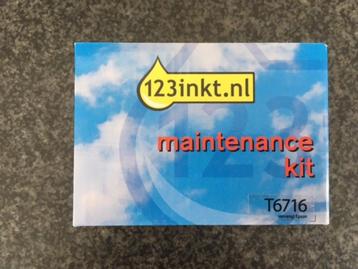 Epson T6716 maintenance box (123inkt huismerk)  beschikbaar voor biedingen