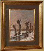 A. Oliva - Schilderij Olie op paneel, Antiek en Kunst, Ophalen of Verzenden