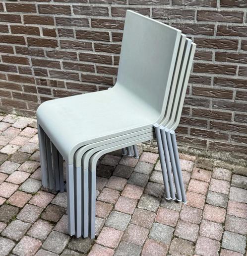 8x Vitra .03 design stoelen Maarten van Severen stapelbaar, Huis en Inrichting, Stoelen, Vijf, Zes of meer stoelen, Metaal, Overige materialen