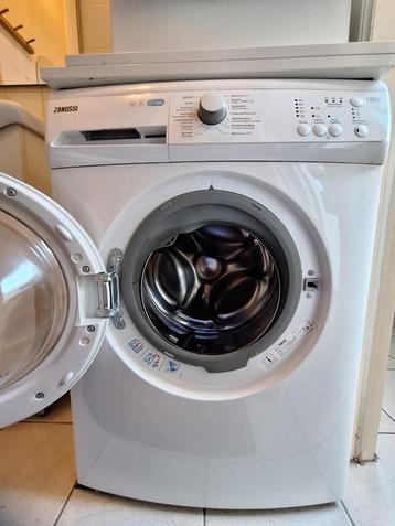 Zanussi Lindo 100 wasmachine – 7 kg – goede staat, 1200 à 1600 tours, 6 à 8 kg, 85 à 90 cm, Chargeur frontal
