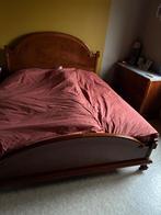 Kerselaren slaapkamer met marmeren blad, Ophalen, Overige materialen, Gebruikt, 65 cm of meer