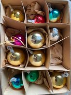 Lotje vintage plastic en ‘bedrade’ kerstballen, Ophalen of Verzenden