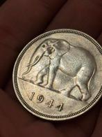 50fr 1944 Belgisch Congo ( zilver ), Ophalen, Zilver, Losse munt, Zilver