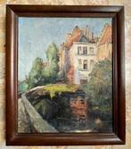 Leon MECHELAERE (1880-1964) - olie op doek, Antiek en Kunst, Ophalen of Verzenden
